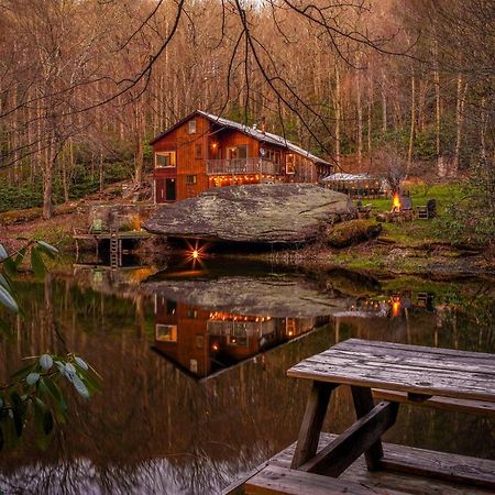 Serene Mountain Getaway, Hot Tub, Sauna, Lake View, Swim, Fish, Hiking, Ev Plugin Villa บูน ภายนอก รูปภาพ